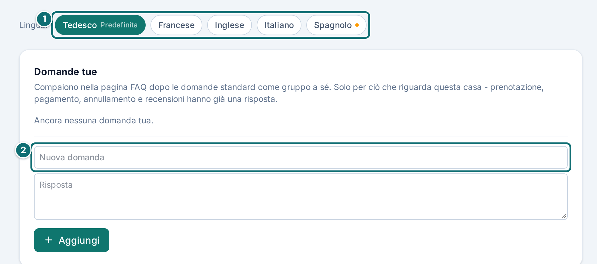Il mio annuncio, FAQ: domande tue