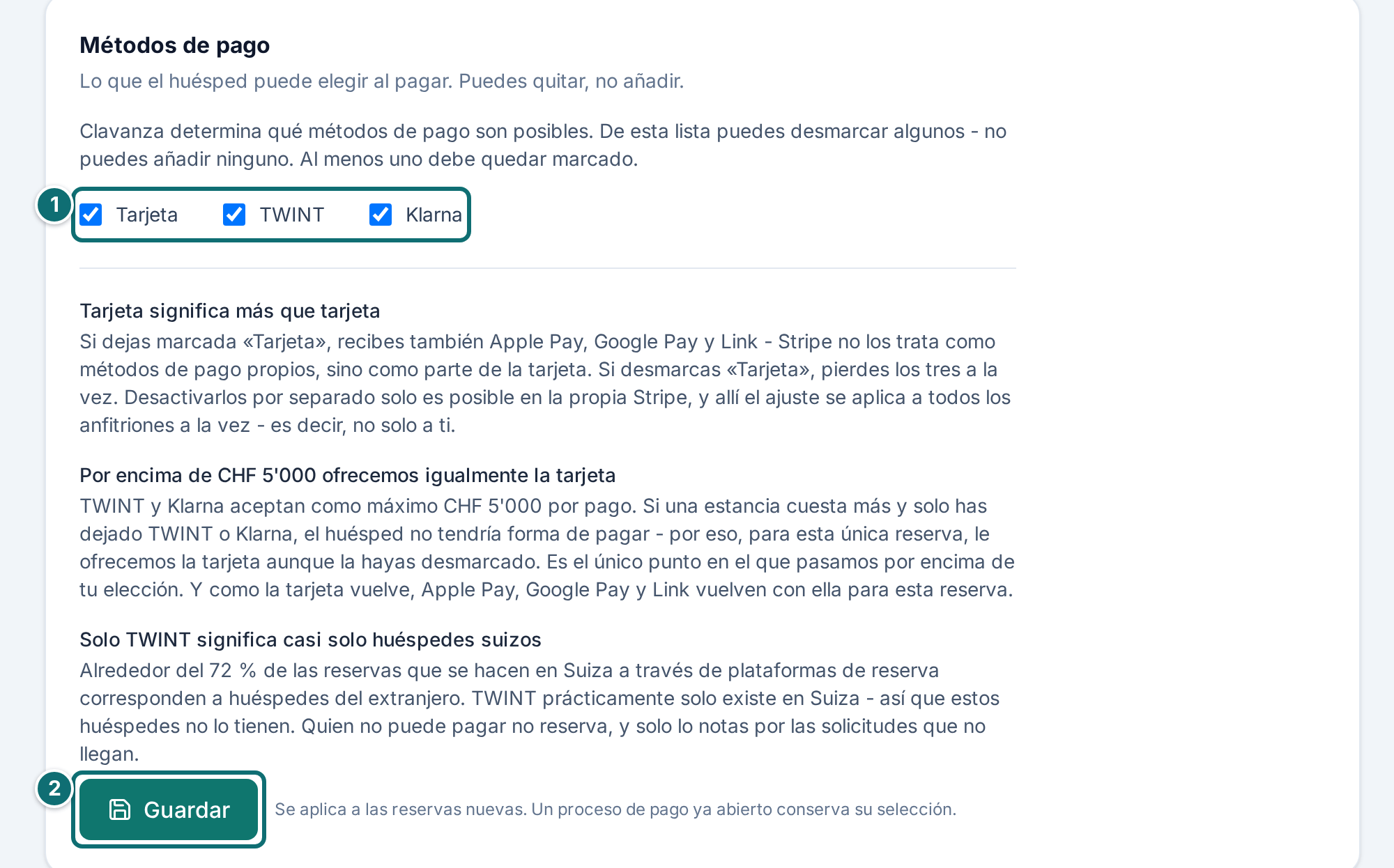 Mi anuncio, precios: métodos de pago