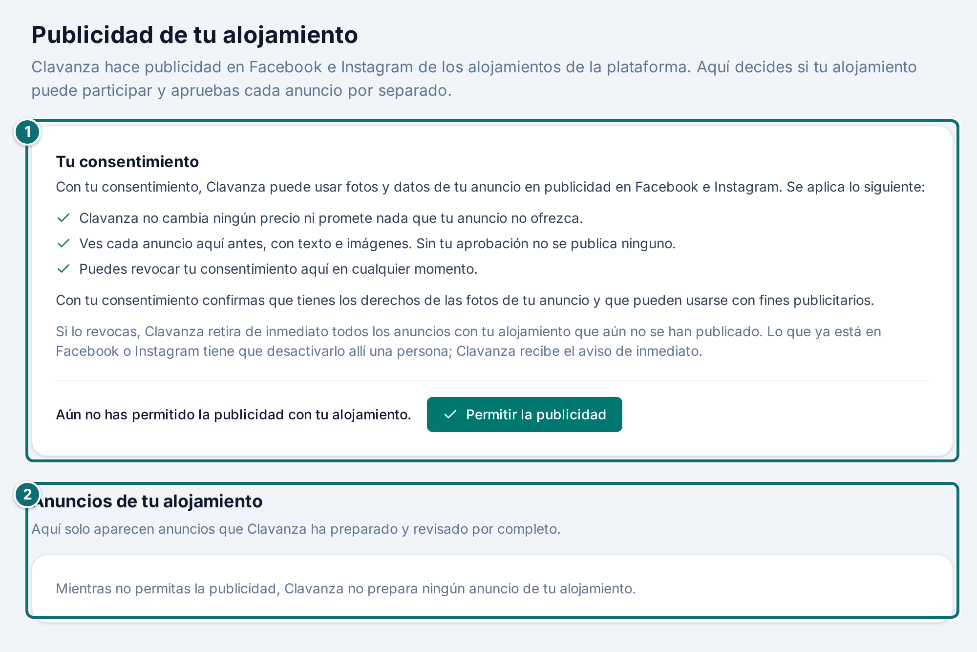 Publicidad para tu alojamiento